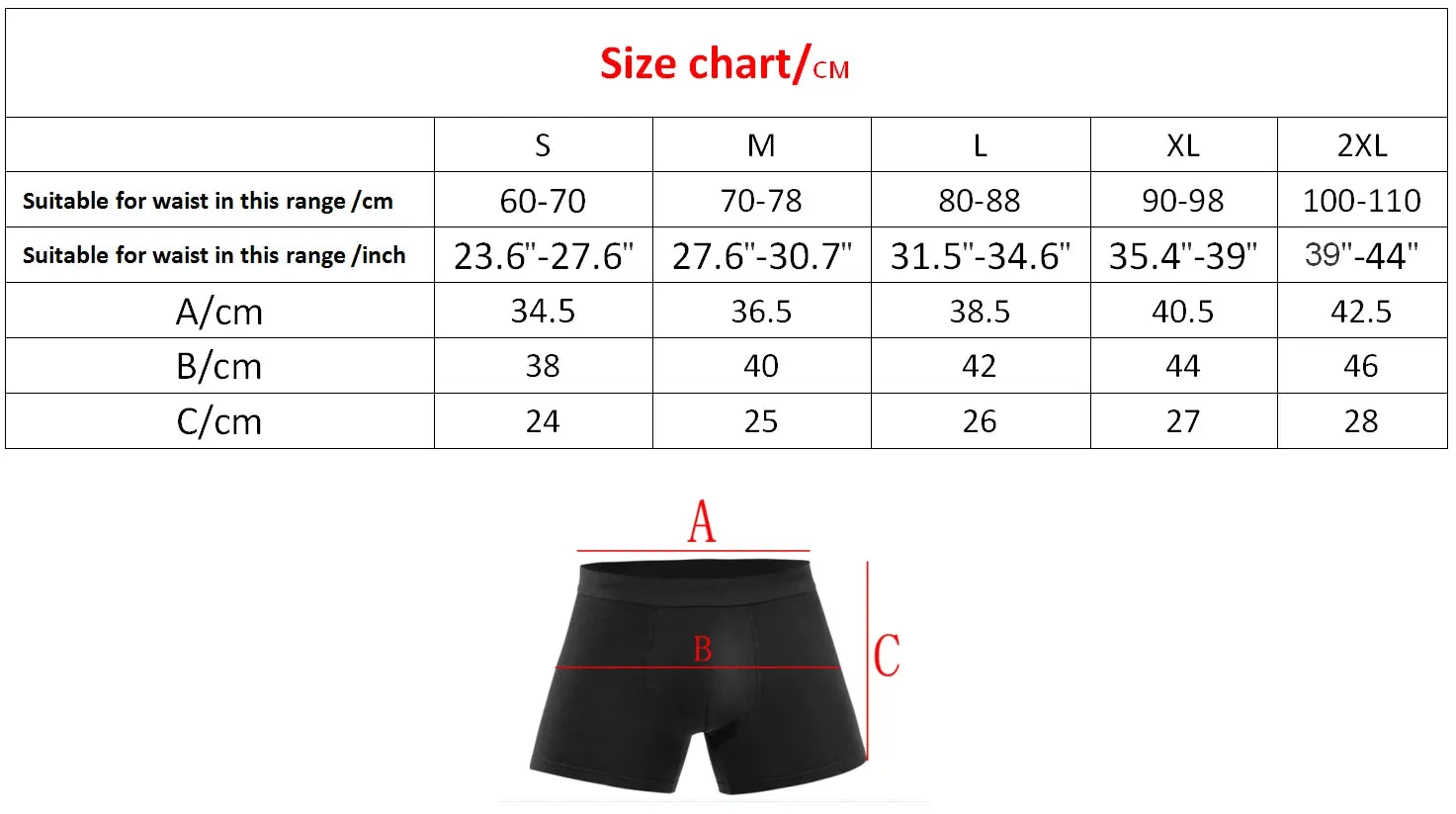 10Pcs Men's Luxury Cotton Boxer Briefs