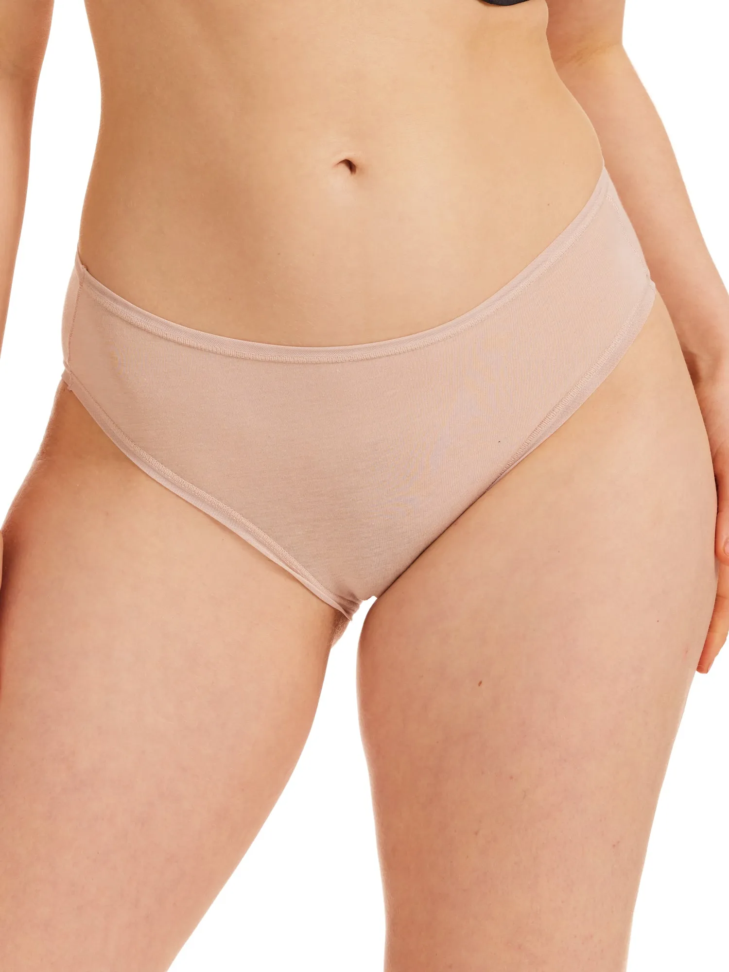 2 Pack Pure Cotton High Cut Brief