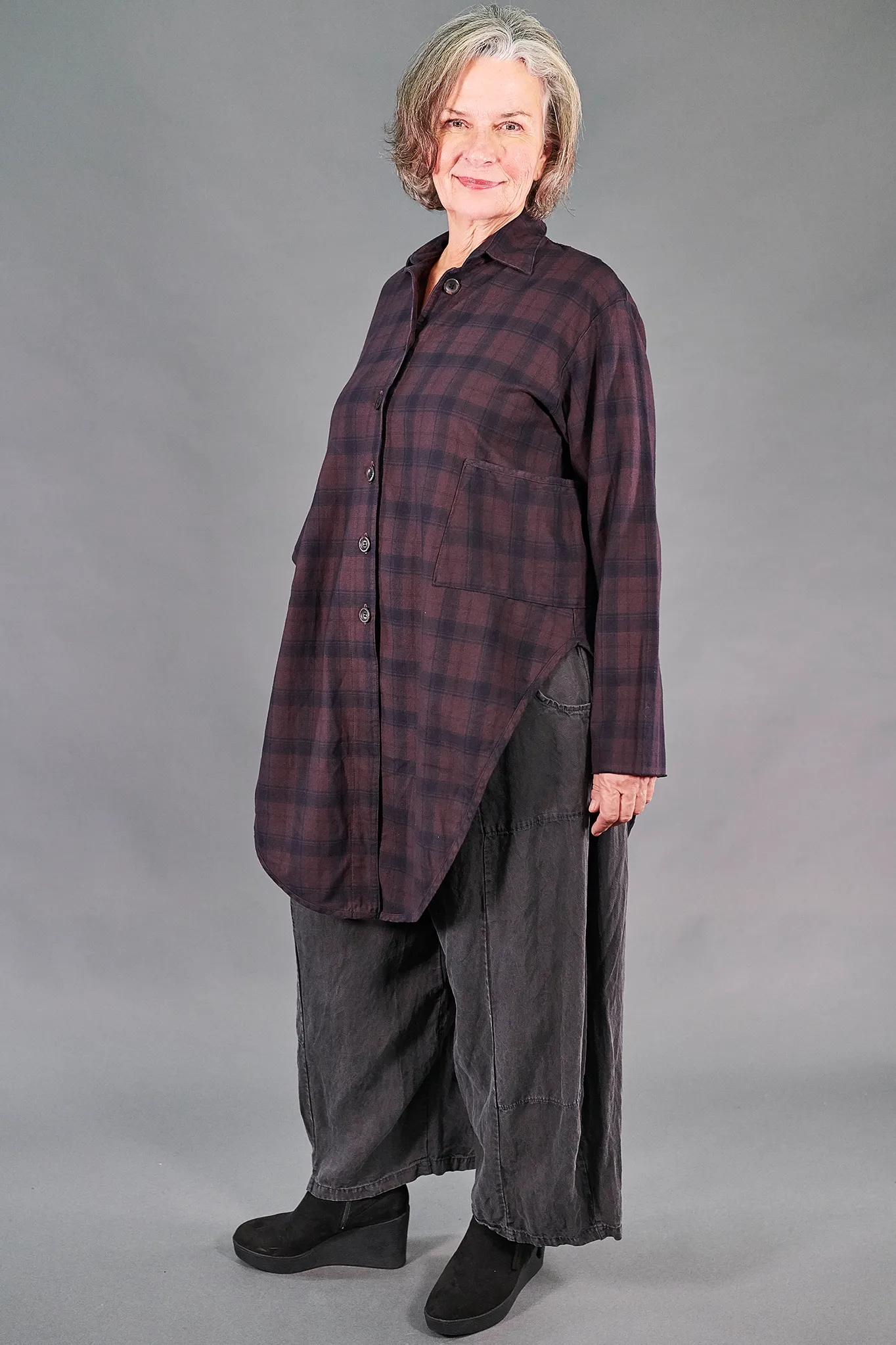 2289 Plaid Buttoned Work Shirt Kalamata-U