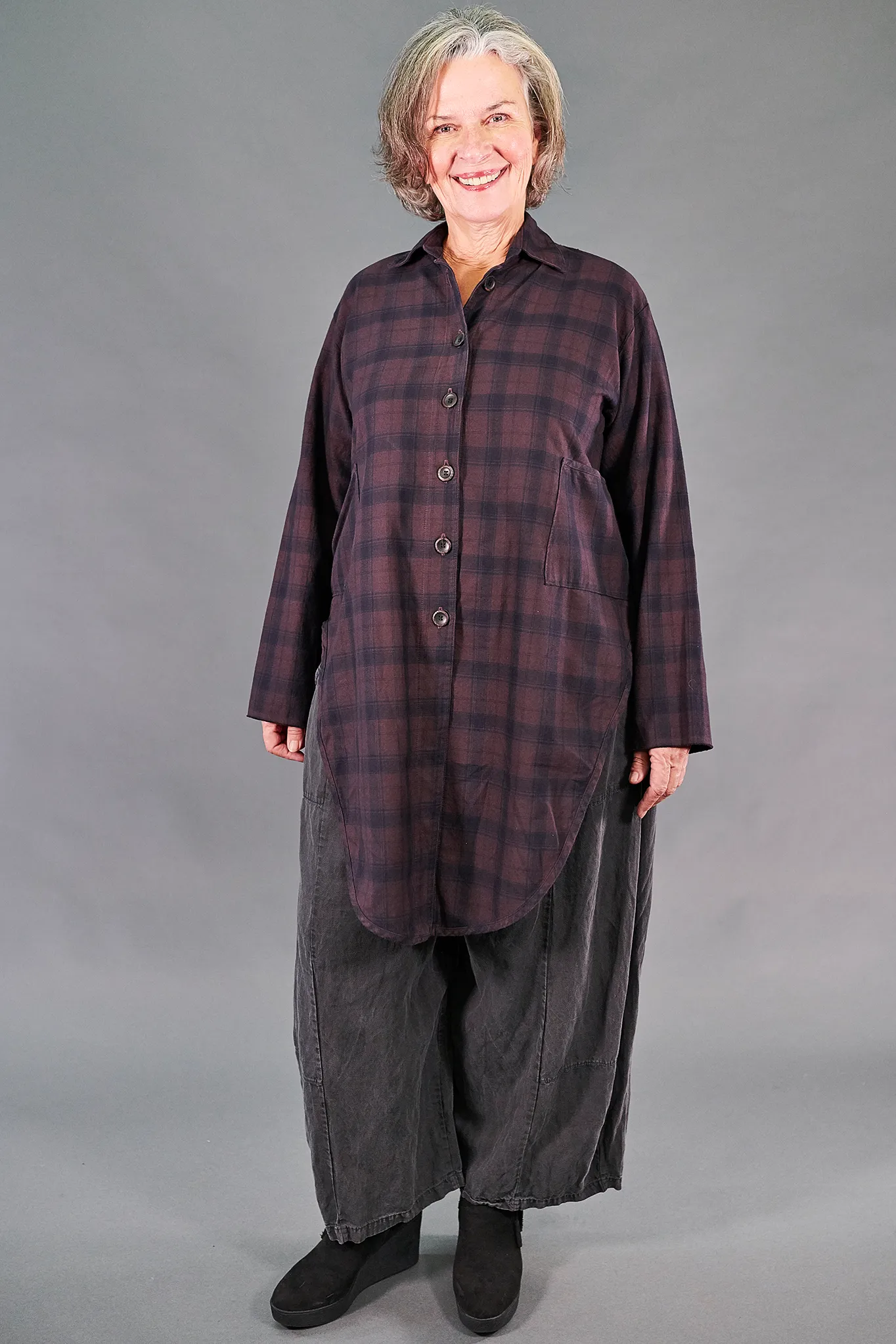 2289 Plaid Buttoned Work Shirt Kalamata-U