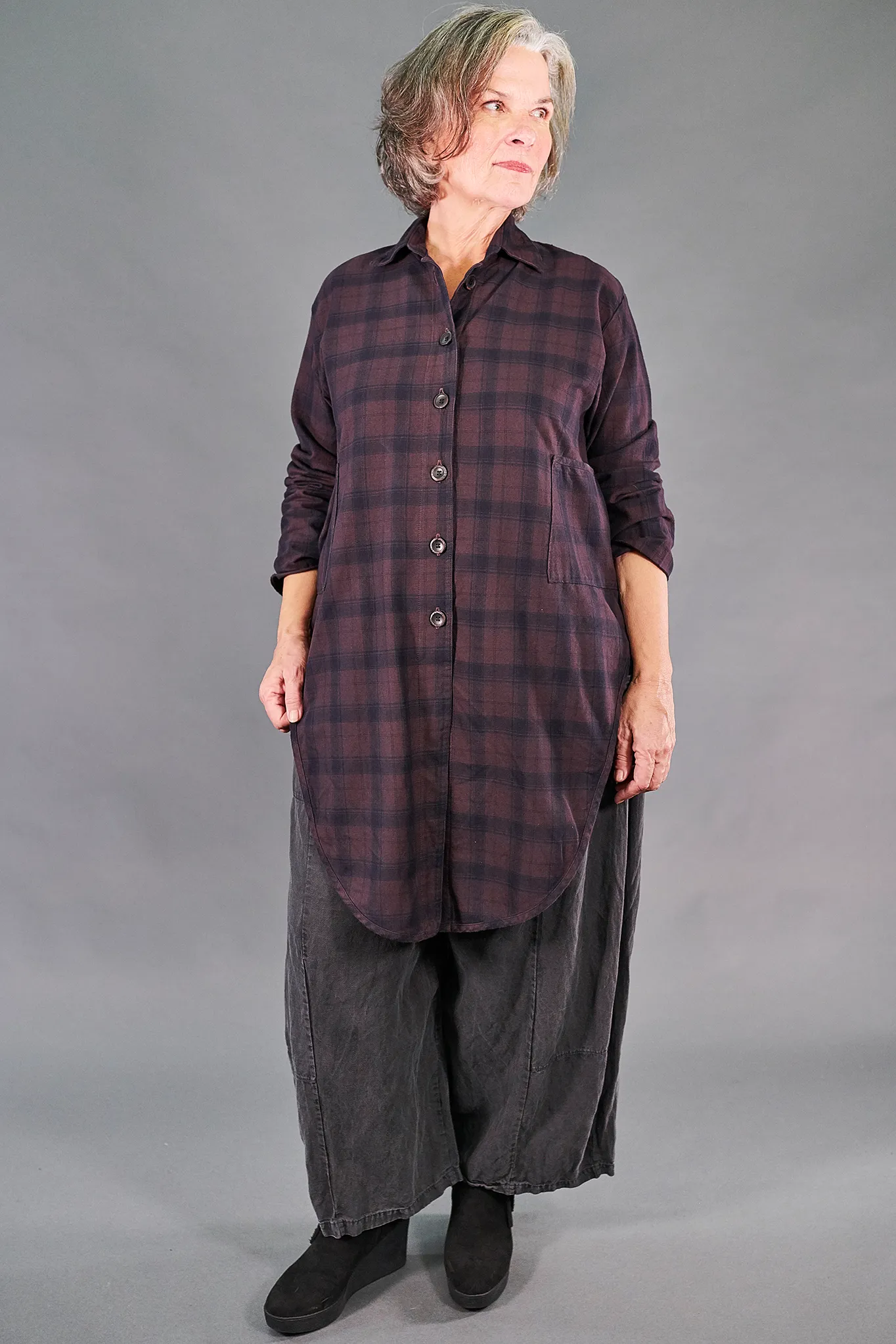 2289 Plaid Buttoned Work Shirt Kalamata-U