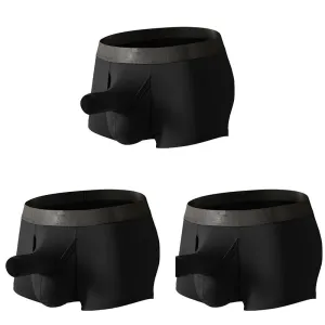 3 Pack Micro Modal Men's Breathable Sperate Pounch Underwear