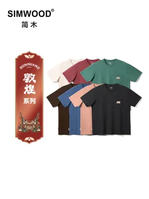 310gsm 100% Cotton Dunhuang Style T-shirts