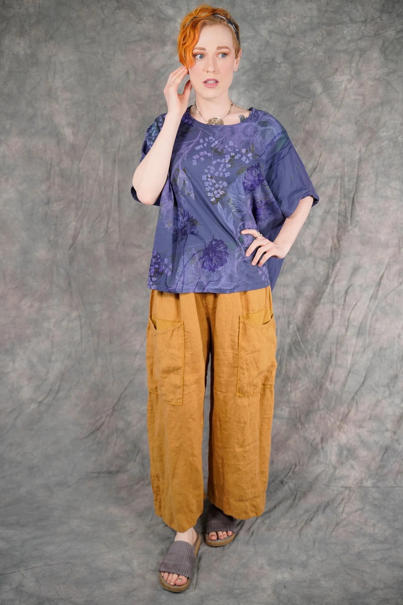 3346 Pigment Pant Antique Bronze
