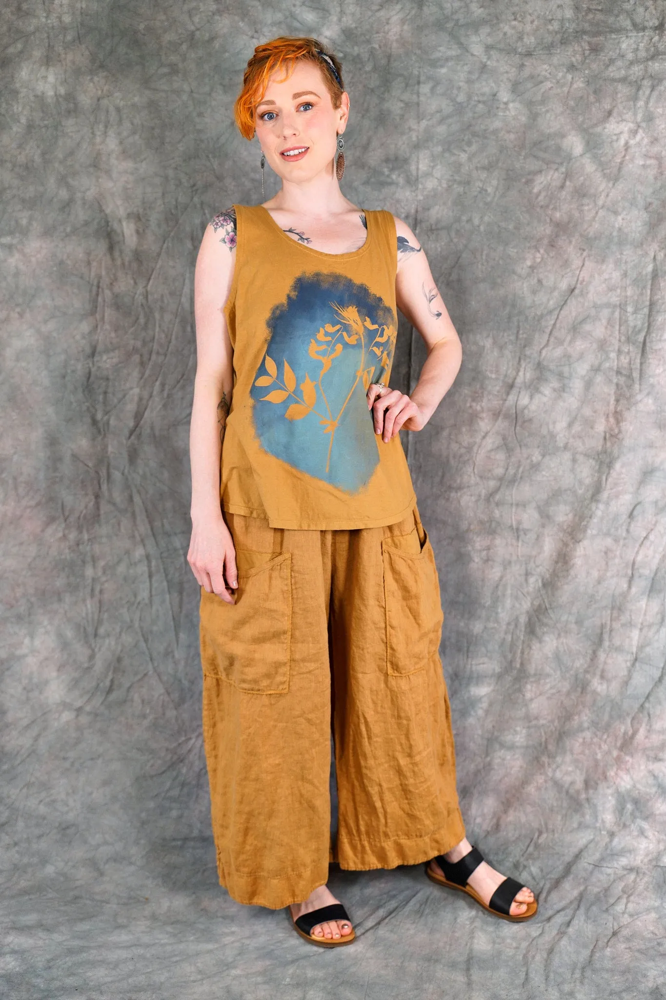 3346 Pigment Pant Antique Bronze