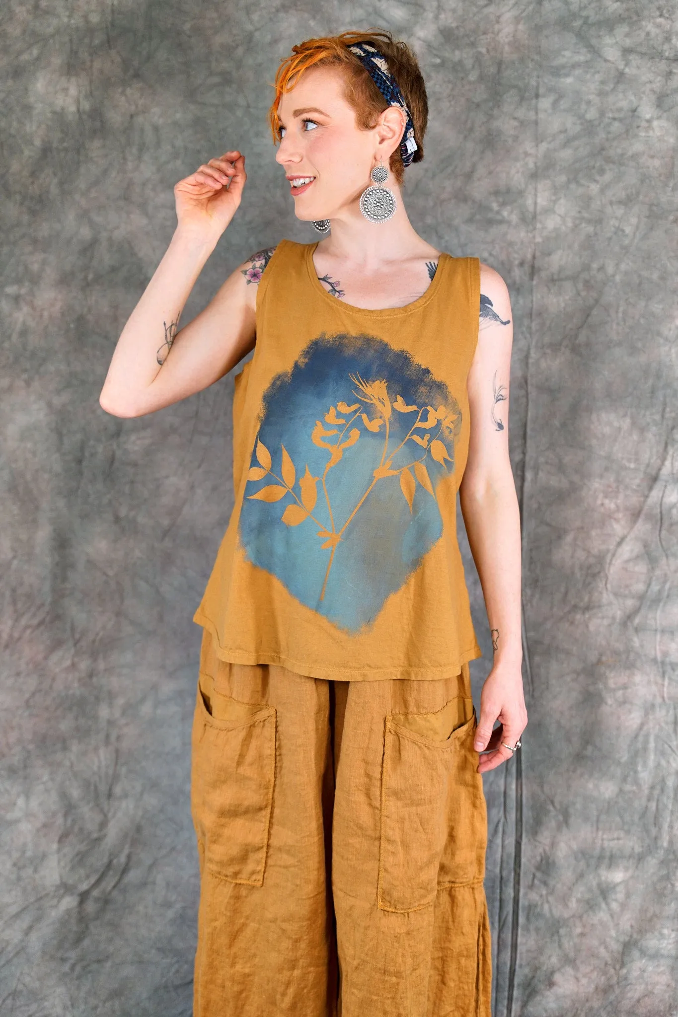3346 Pigment Pant Antique Bronze