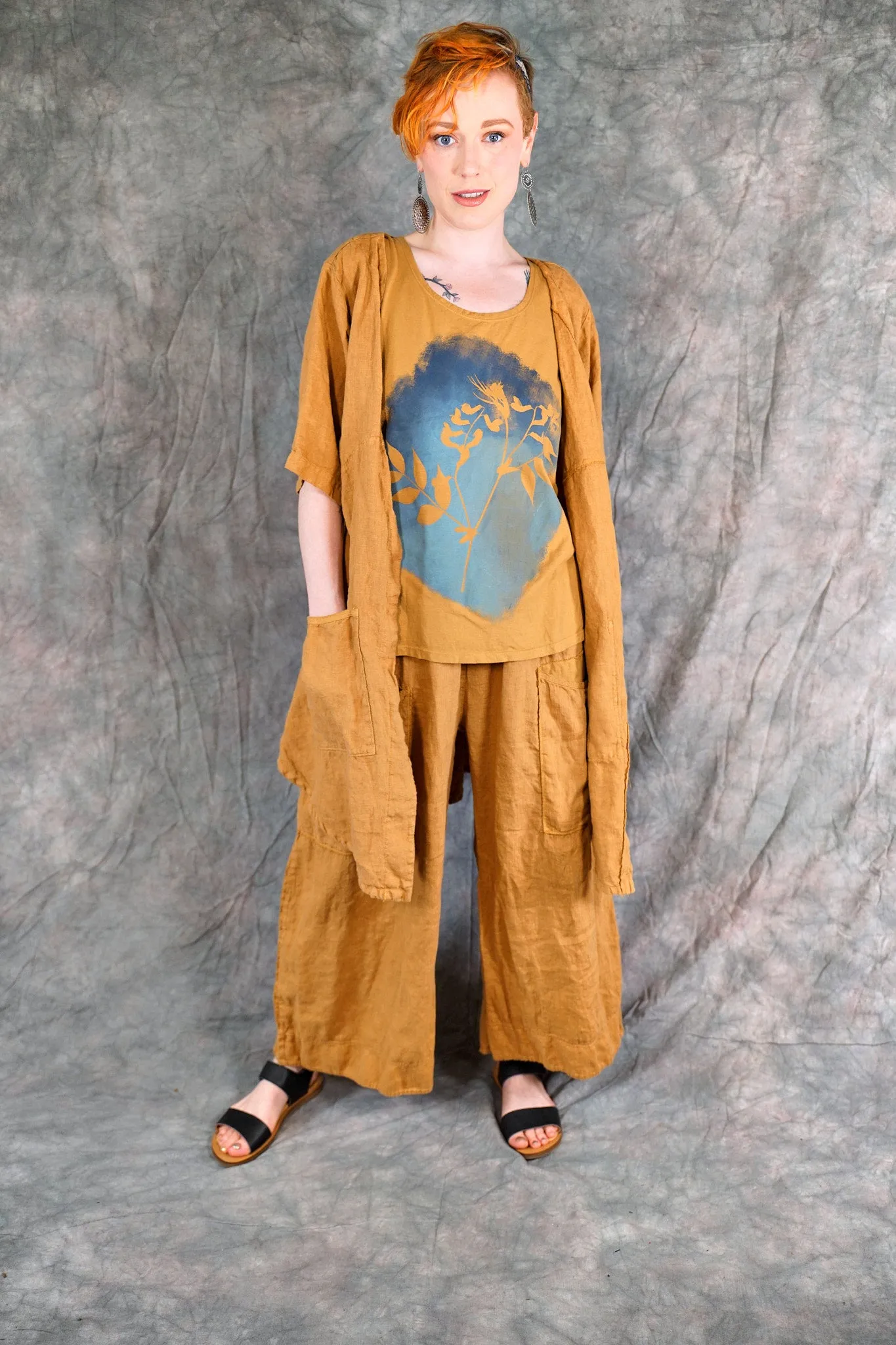 3346 Pigment Pant Antique Bronze