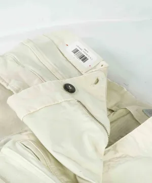 $495 ELEVENTY - SAND Cotton/Elastane "MILANO" Fit Chino Cargo Slim Pants- 33W