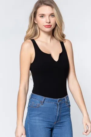 ABBY V NECK BODYSUIT