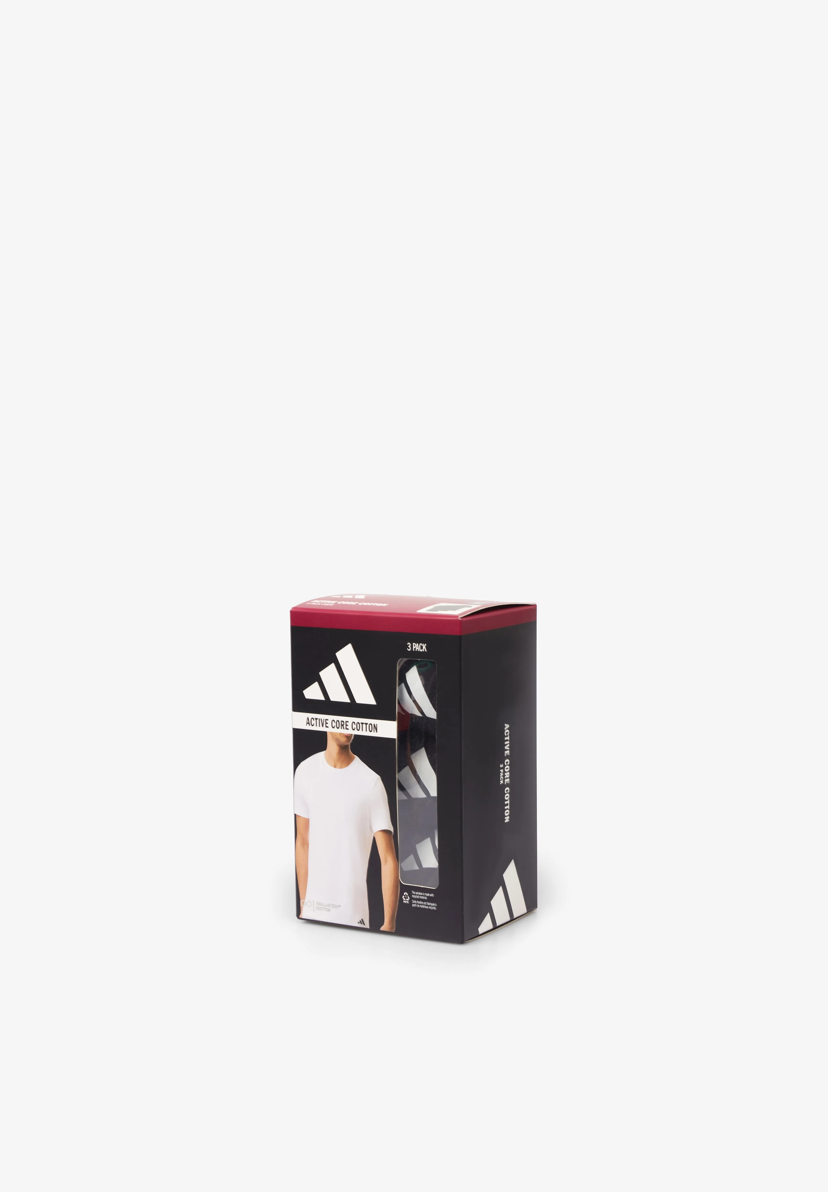 ADIDAS      | SS TEE CREW 3PACK ACTIVE CORE COTTON