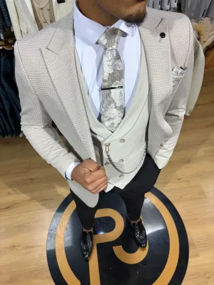 Aldaniti - Stone 3 Piece Suit