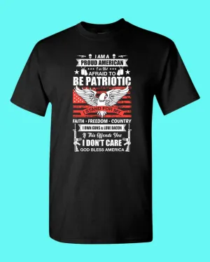 America Drinkin Booze Refusin to Lose T-shirt