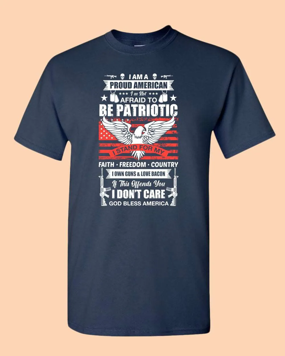 America Drinkin Booze Refusin to Lose T-shirt