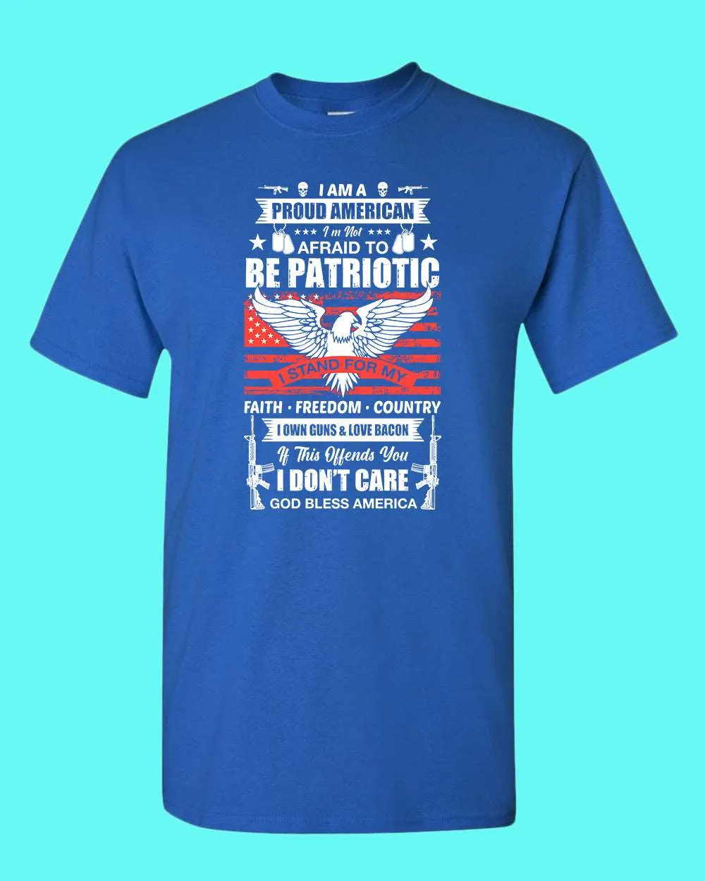 America Drinkin Booze Refusin to Lose T-shirt