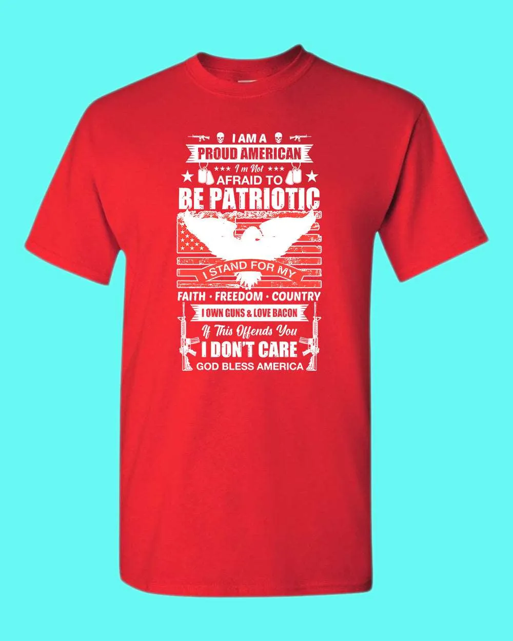 America Drinkin Booze Refusin to Lose T-shirt