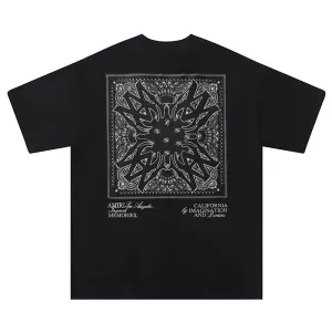 Amiri Printed Cotton Crewneck T-Shirt