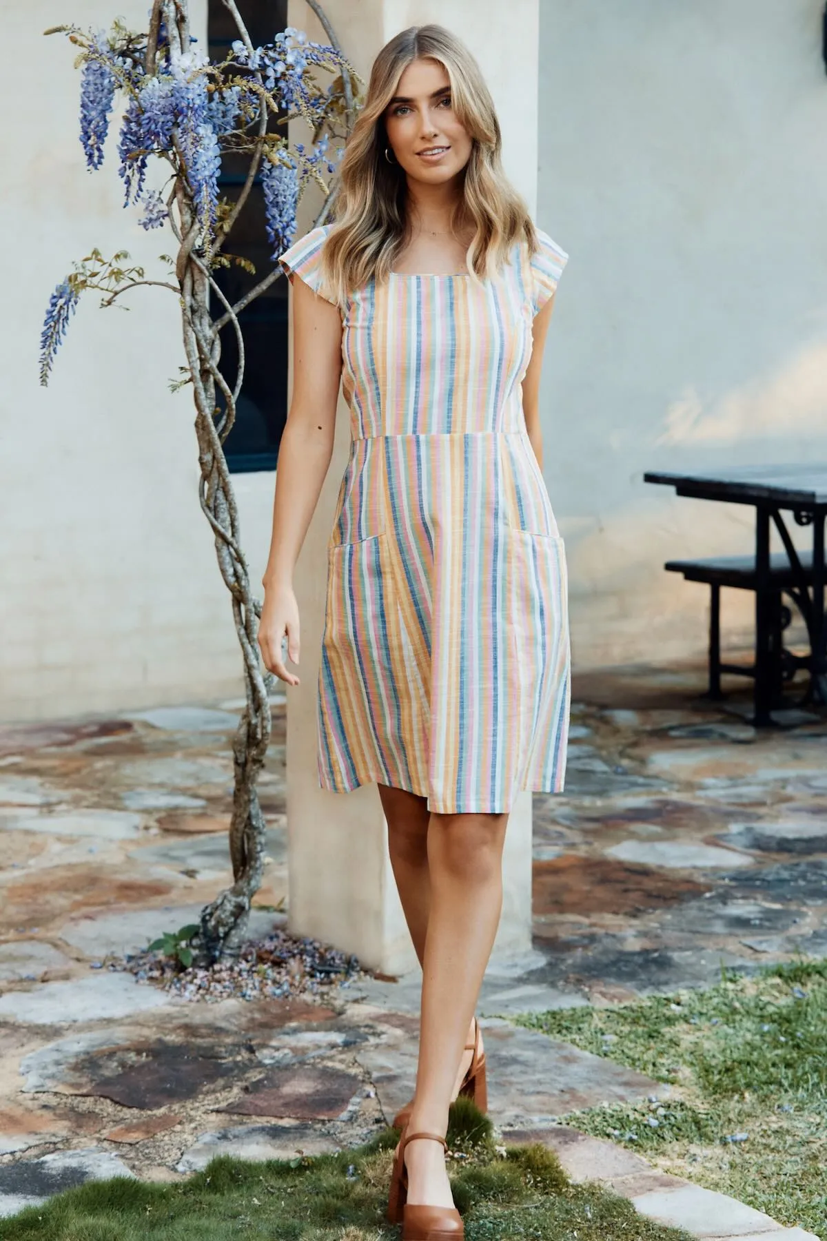 Anna Tunic  - Summer Stripe
