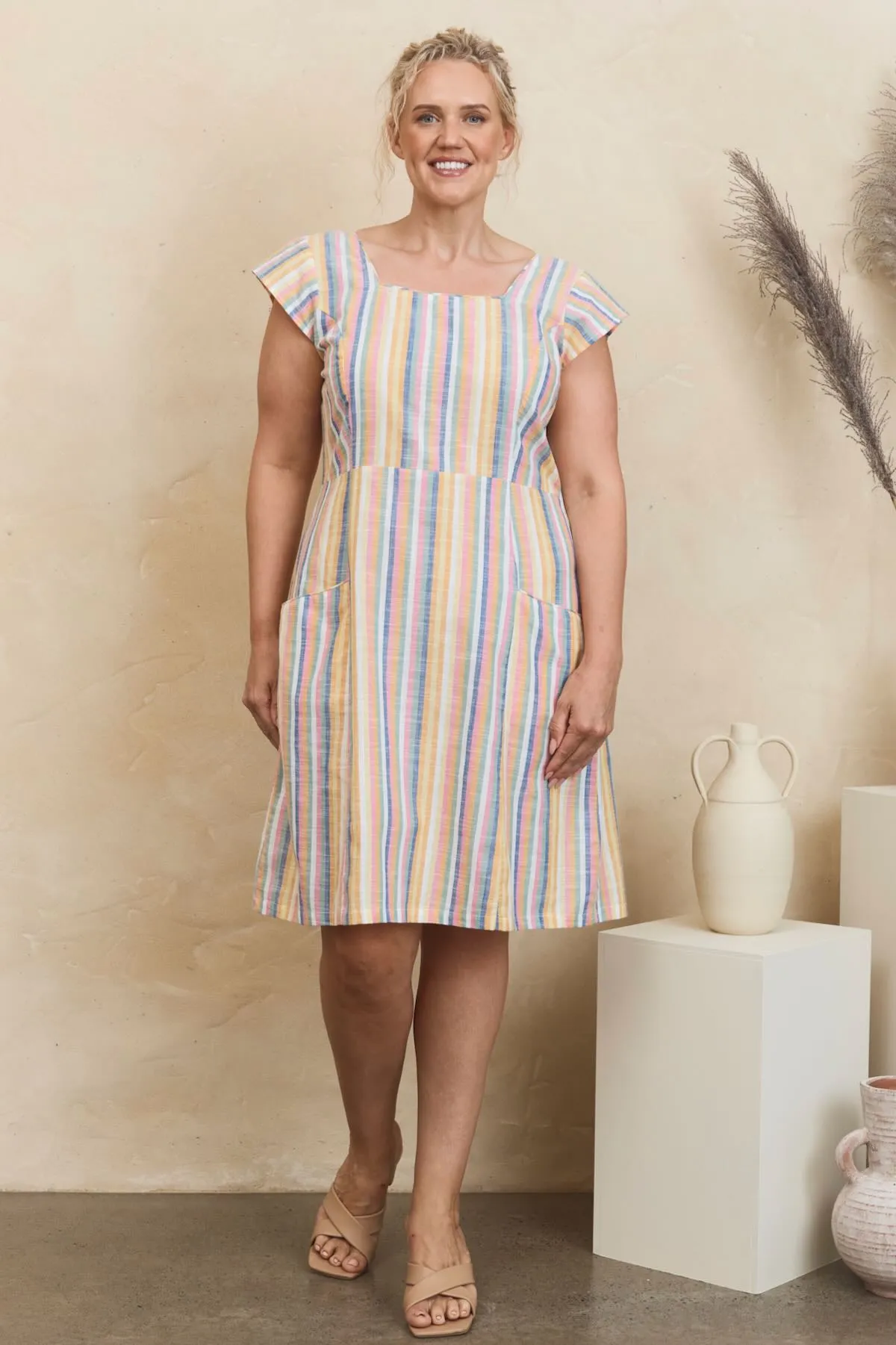 Anna Tunic  - Summer Stripe