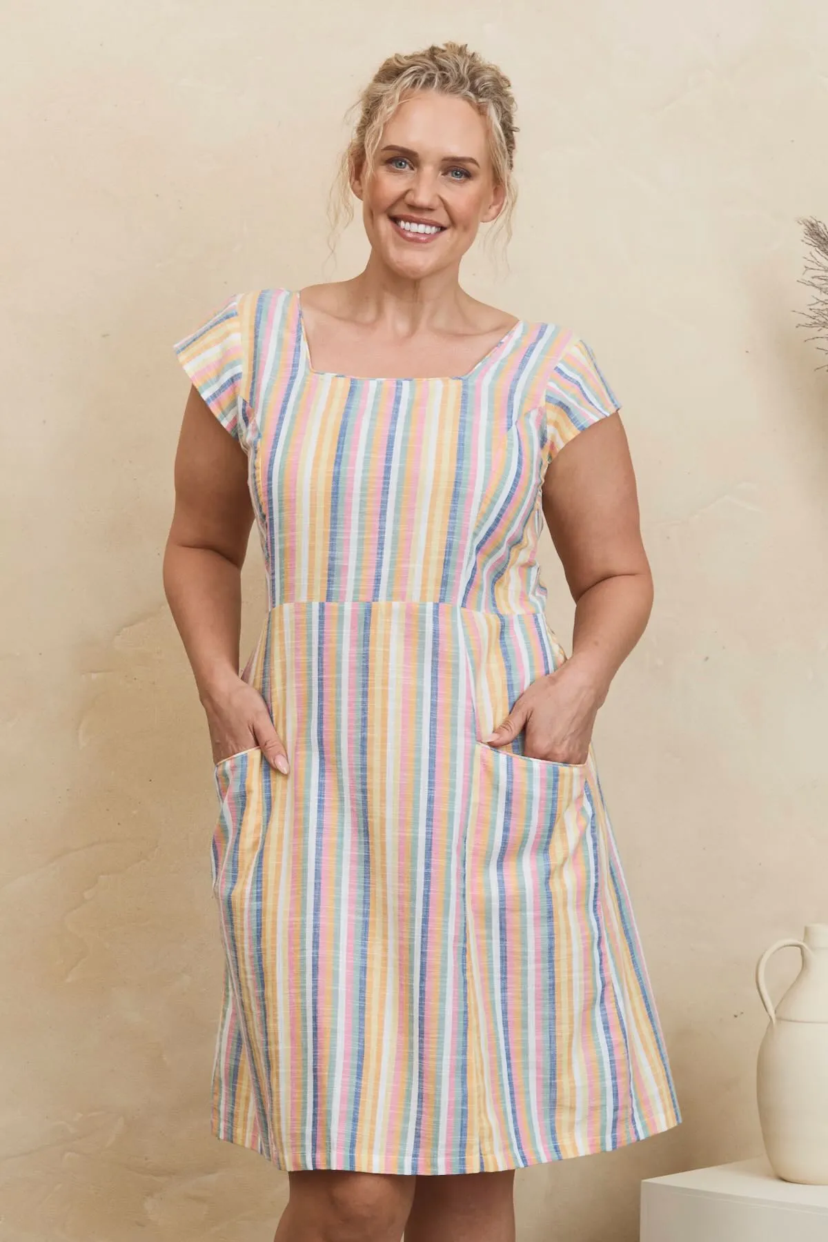 Anna Tunic  - Summer Stripe