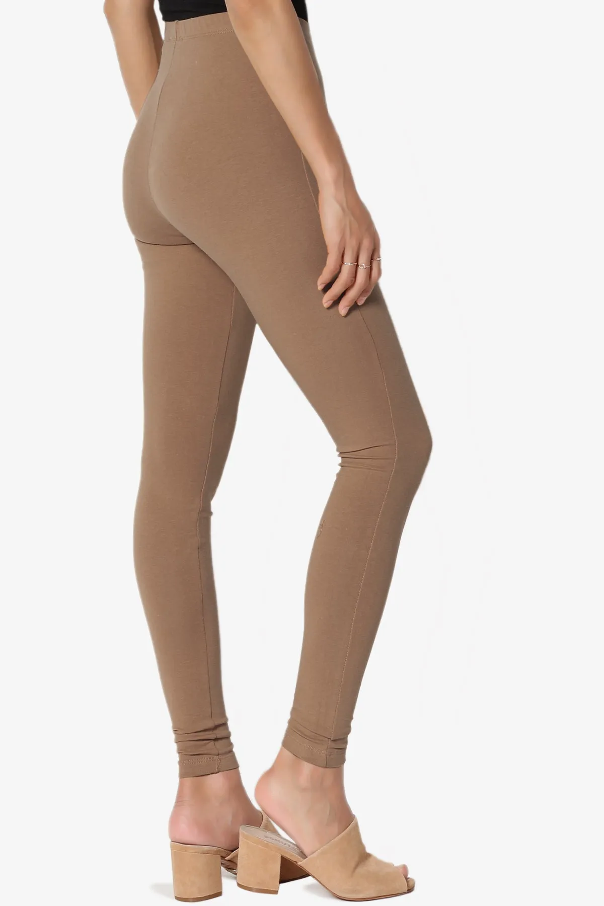Ansley Luxe Cotton Ankle Leggings PLUS