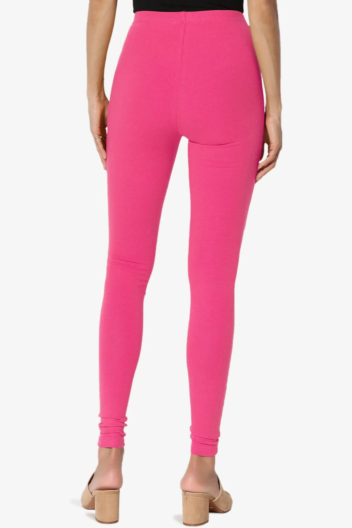 Ansley Luxe Cotton Ankle Leggings PLUS