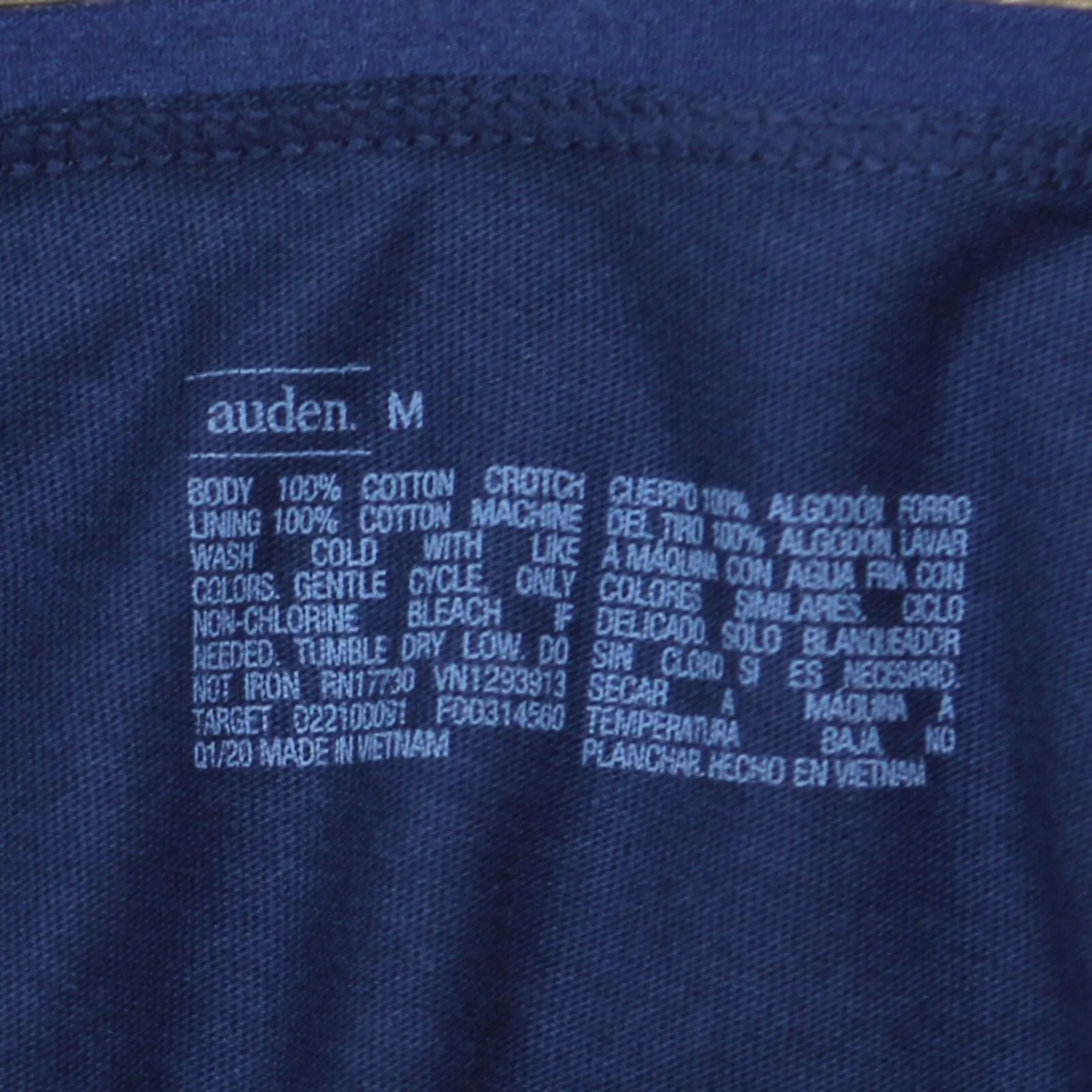 Auden Women's Cotton Briefs 6pk ZXEMY Assorted M