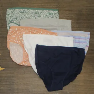 Auden Women's Cotton Briefs 6pk ZXEMY Assorted M