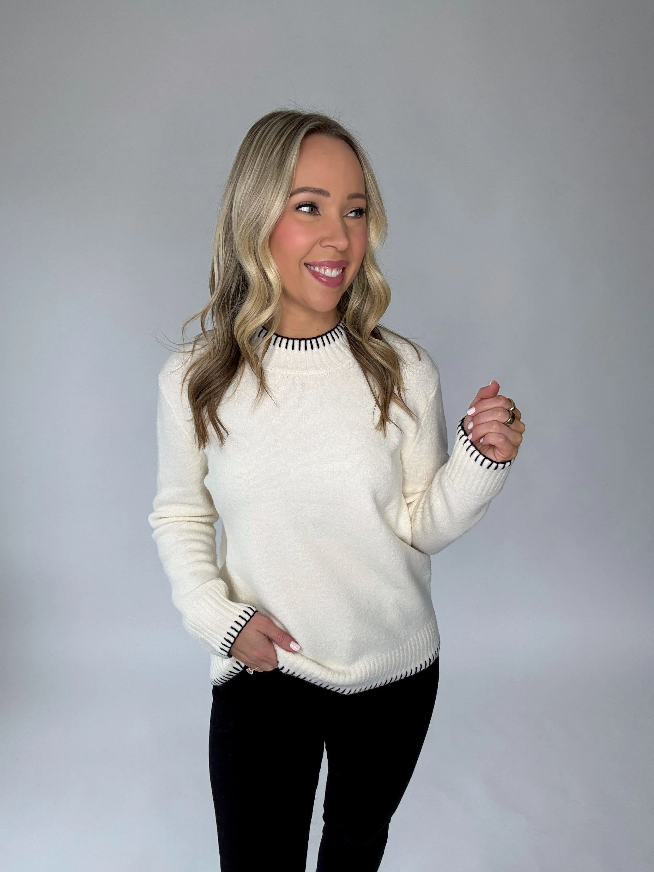 Bailey Whipstitch Pullover