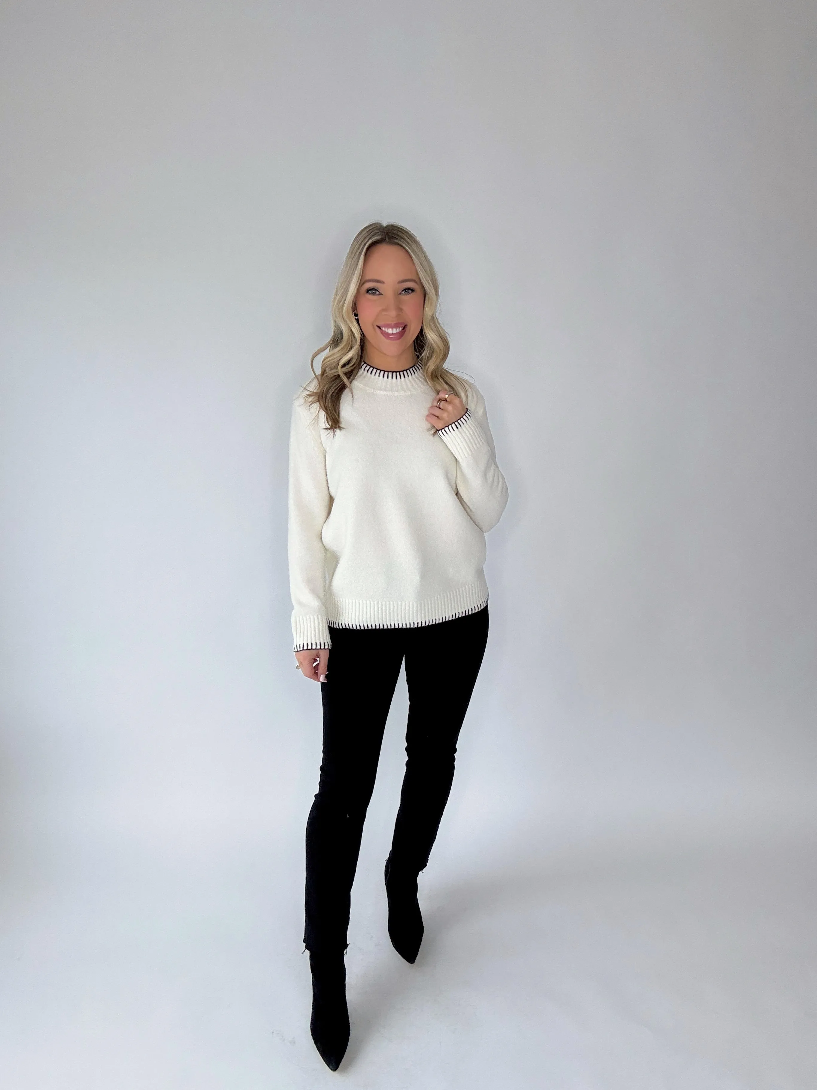 Bailey Whipstitch Pullover