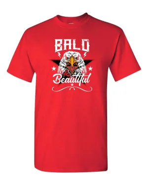 Bald Beautiful Eagles America T-shirt - Patriotism Tees