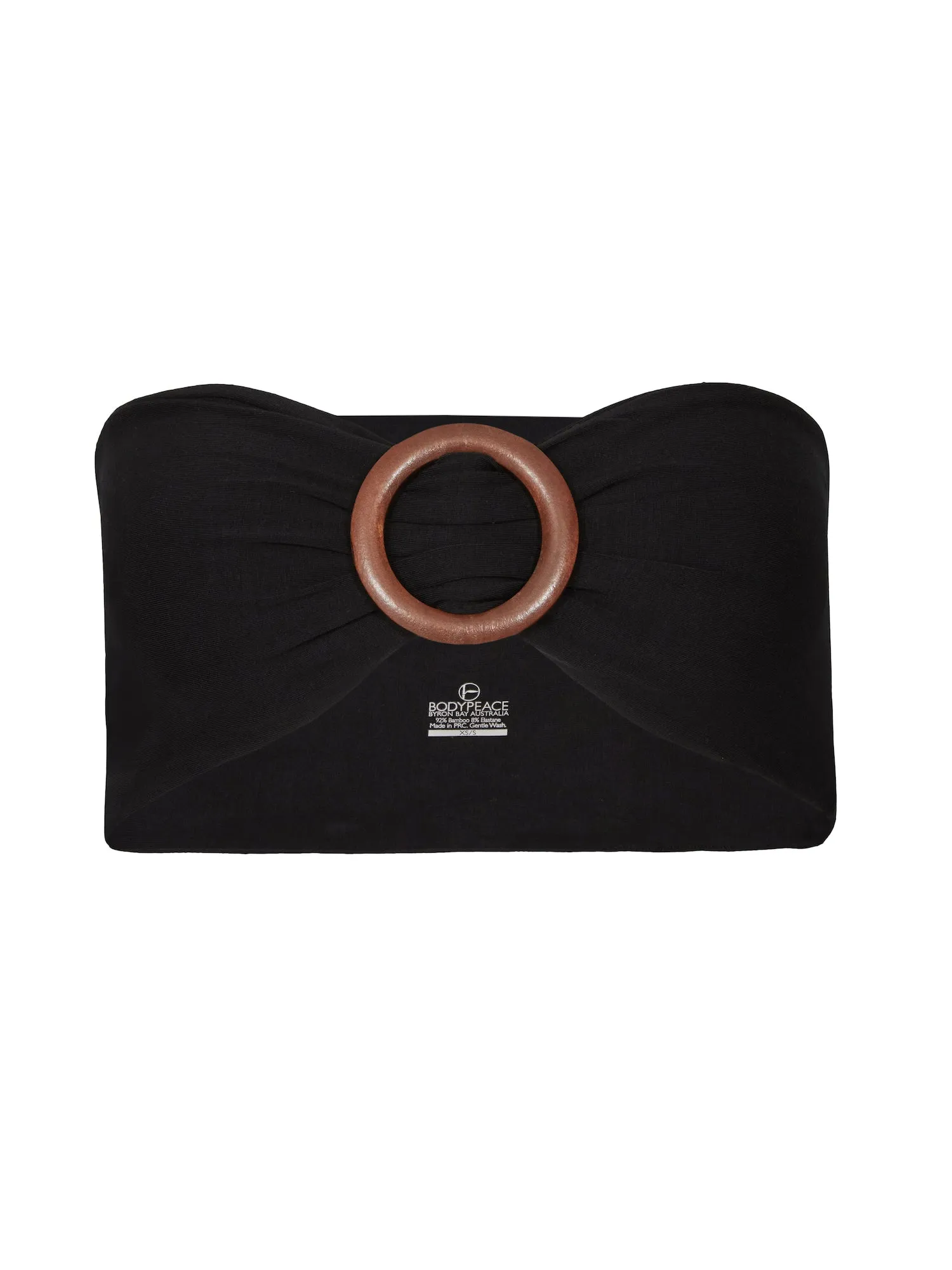 Bamboo Belt with Buckle - Black