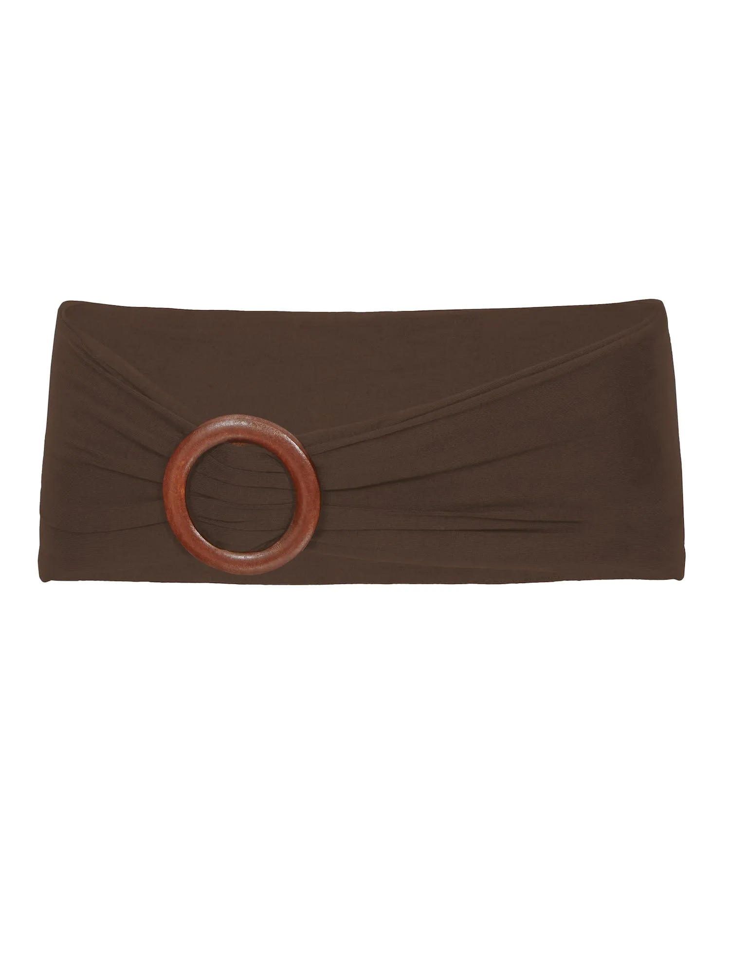 Bamboo Belt with Buckle - Cocoa