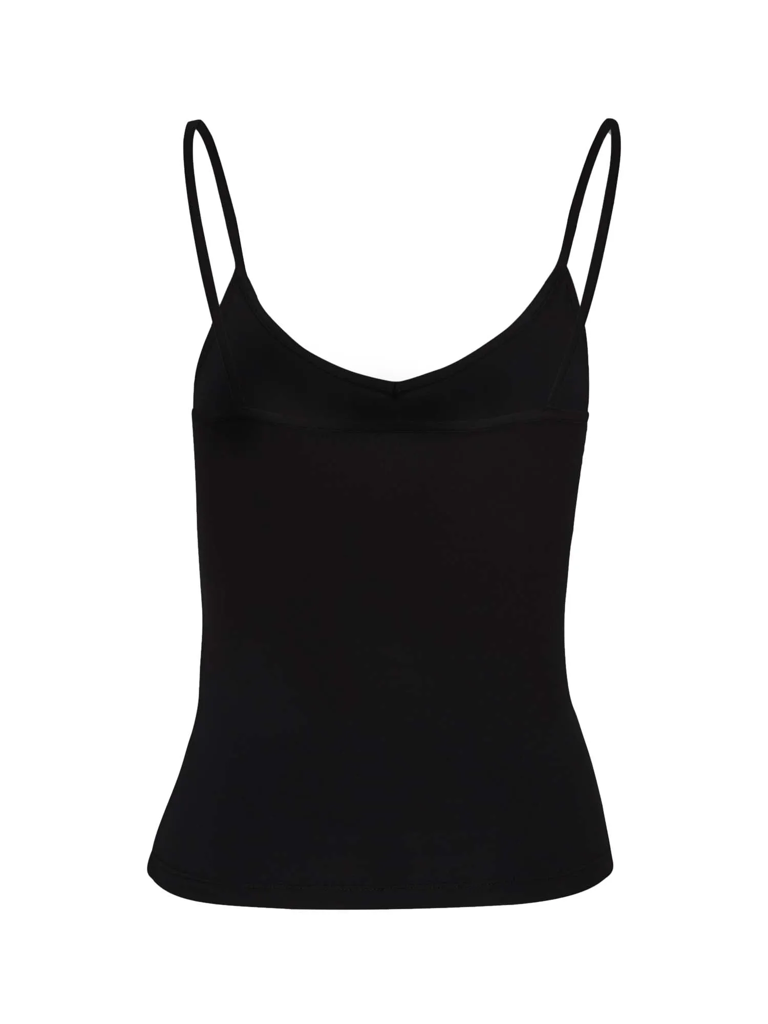 Bamboo Layering Singlet - Black
