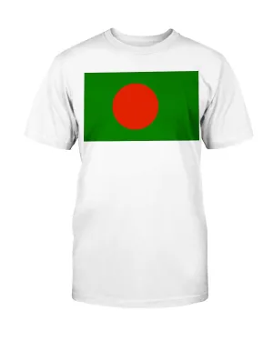 Bangladesh Flag Gildan Cotton T-Shirt