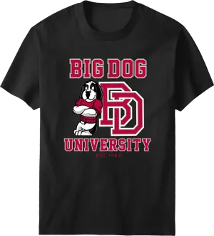 Bd University Red Gray T-shirt