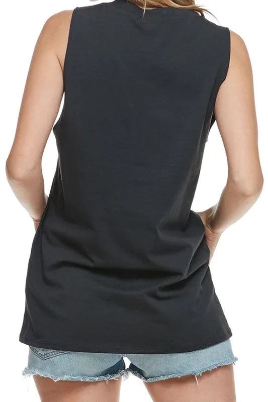 BEACH BUM GRAPHIC TANK