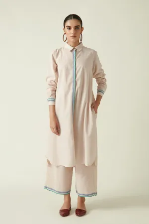 Beige Felis Shirt Tunic