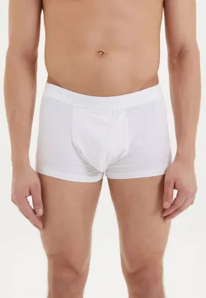 Beyaz Rahat Fit Erkek Boxer TRUNK