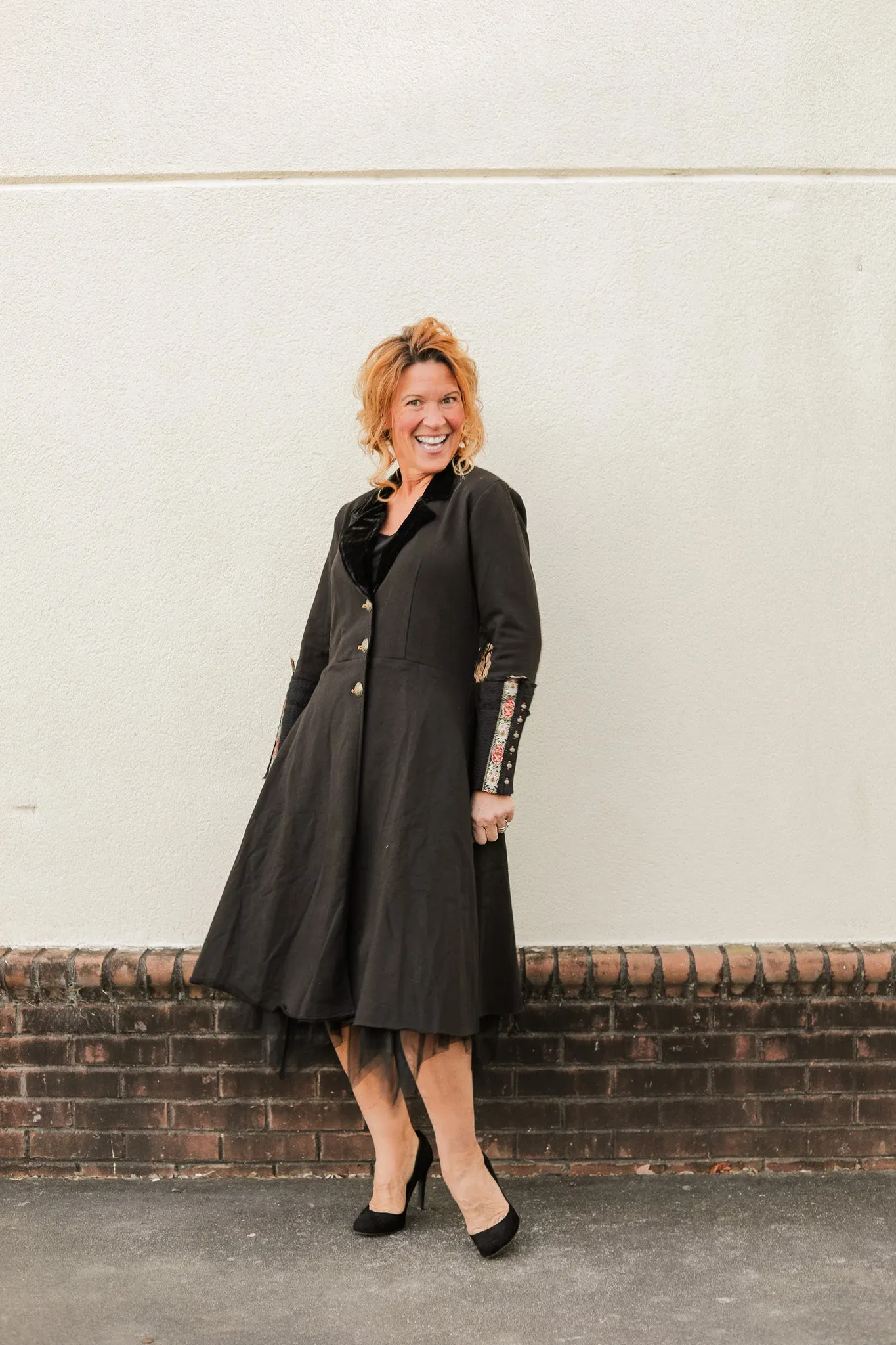 Black Heart Of Autumn Coat