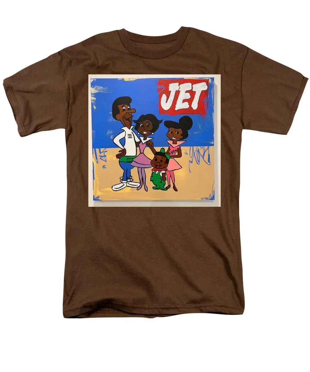 Black Jetsons - Men's T-Shirt  (Regular Fit)