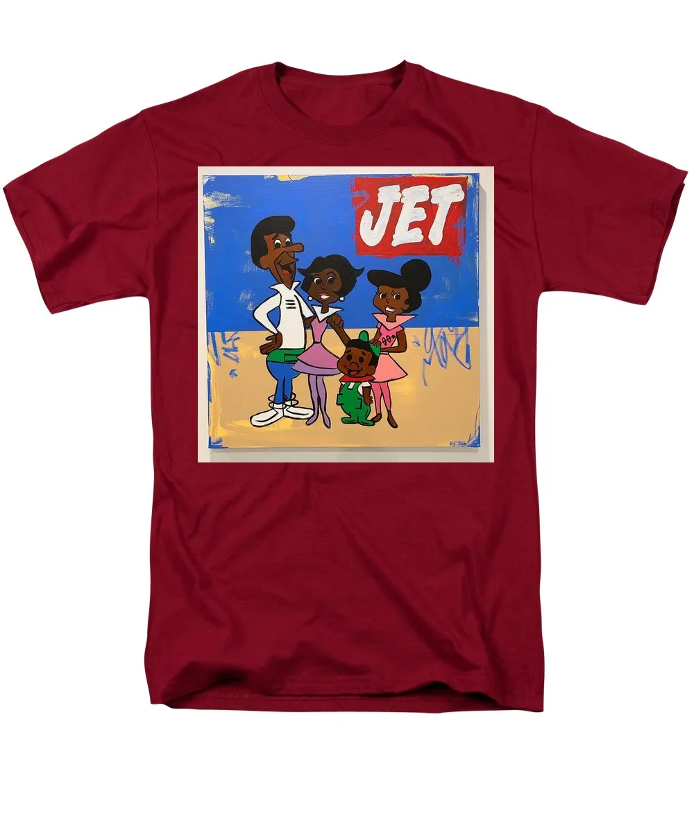 Black Jetsons - Men's T-Shirt  (Regular Fit)