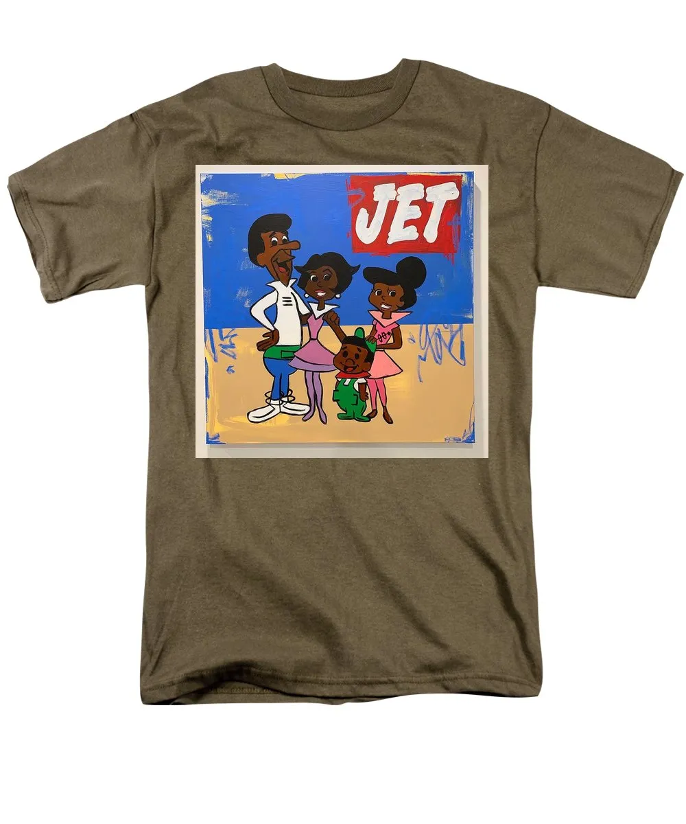 Black Jetsons - Men's T-Shirt  (Regular Fit)