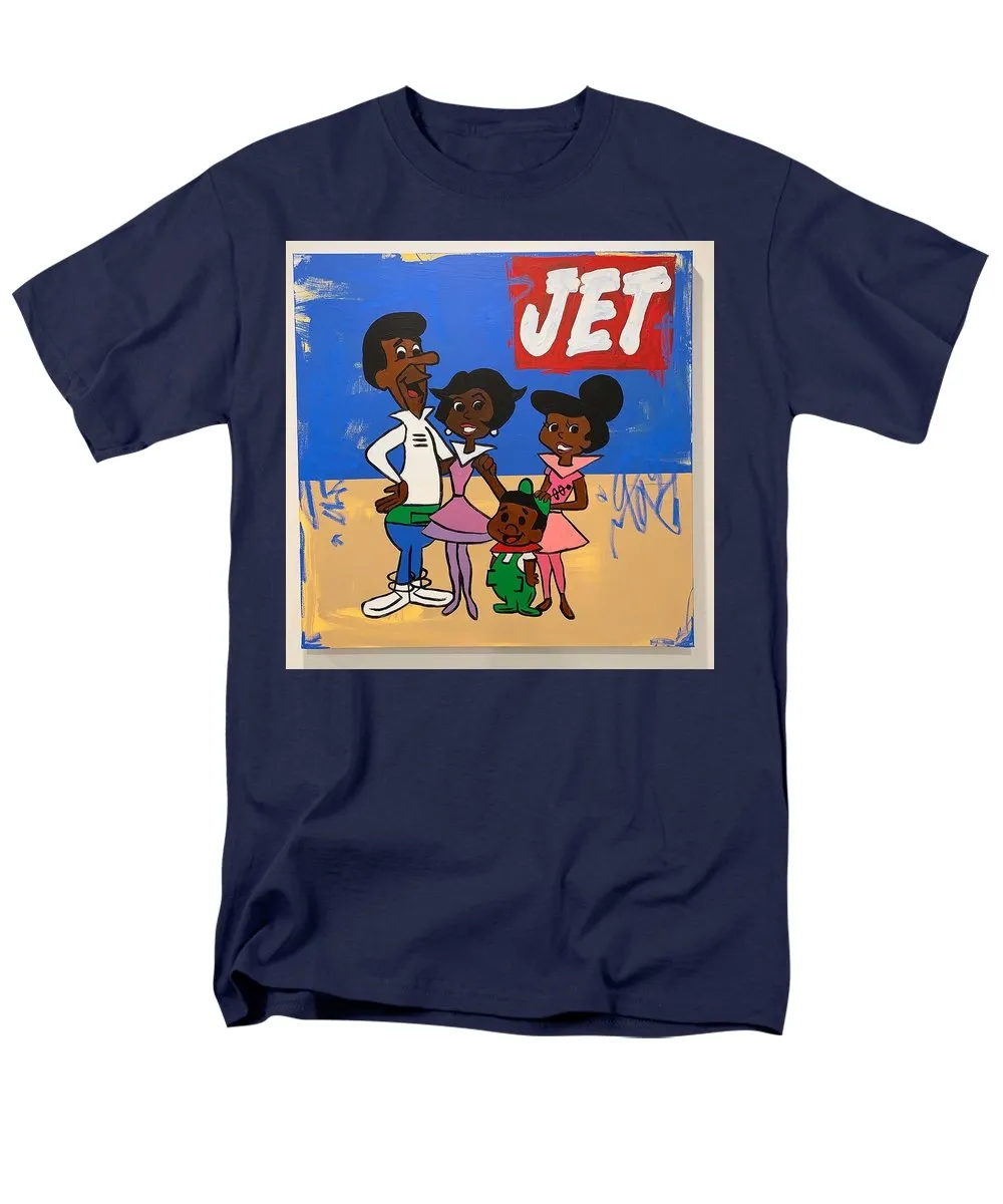 Black Jetsons - Men's T-Shirt  (Regular Fit)