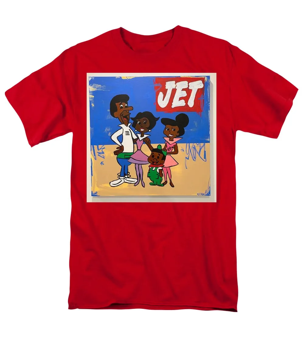 Black Jetsons - Men's T-Shirt  (Regular Fit)