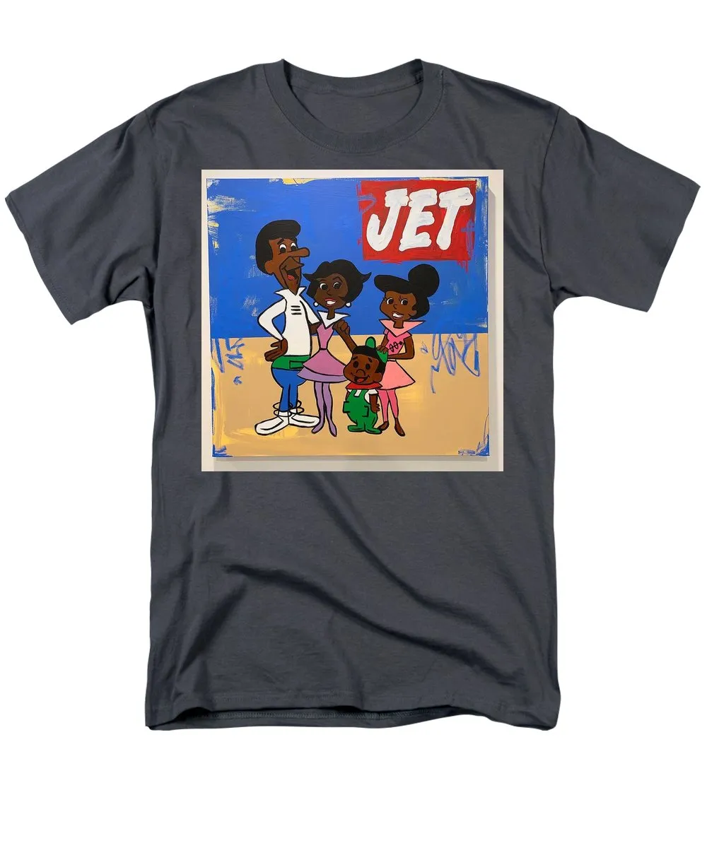 Black Jetsons - Men's T-Shirt  (Regular Fit)