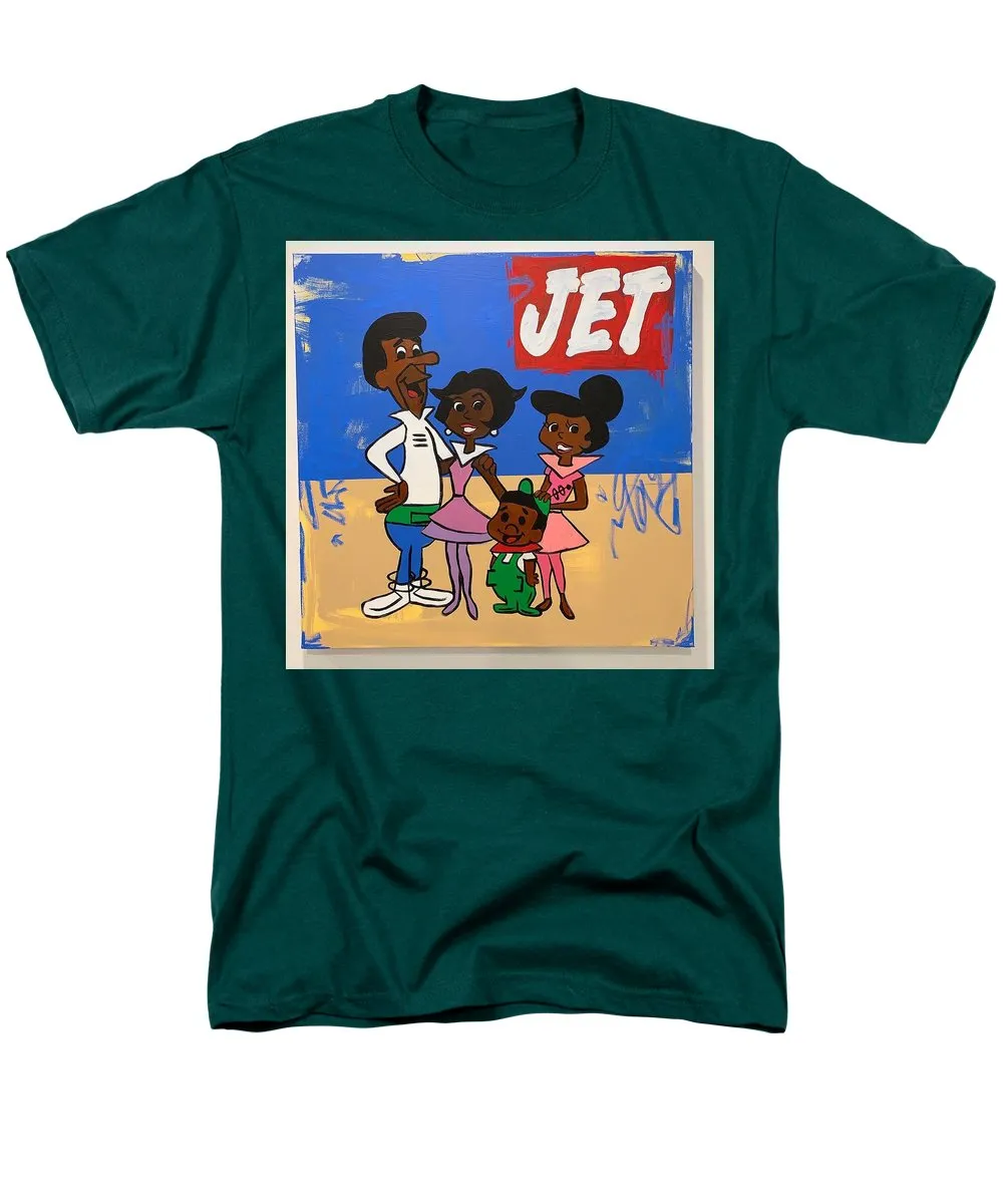 Black Jetsons - Men's T-Shirt  (Regular Fit)