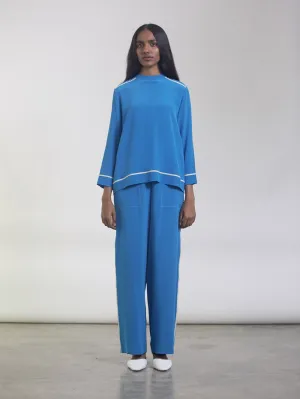 Bodice   I   Pants-These-Wide-Leg-Trousers-Are-Made-From-Fluid-Silk-Crepe-They-Have-Binding-On-The-Sides-And-Contrasting-Top-Stitching-Detail-On-The-Pockets-The-Trousers-Also-Feature-Pockets-On-Each-Side