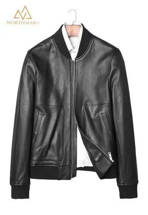 Bomber Leather jacket by Northman 
