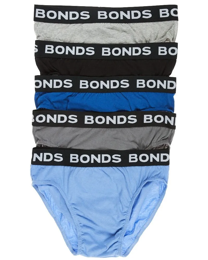 Bonds 5PK Elastic Waist Brief