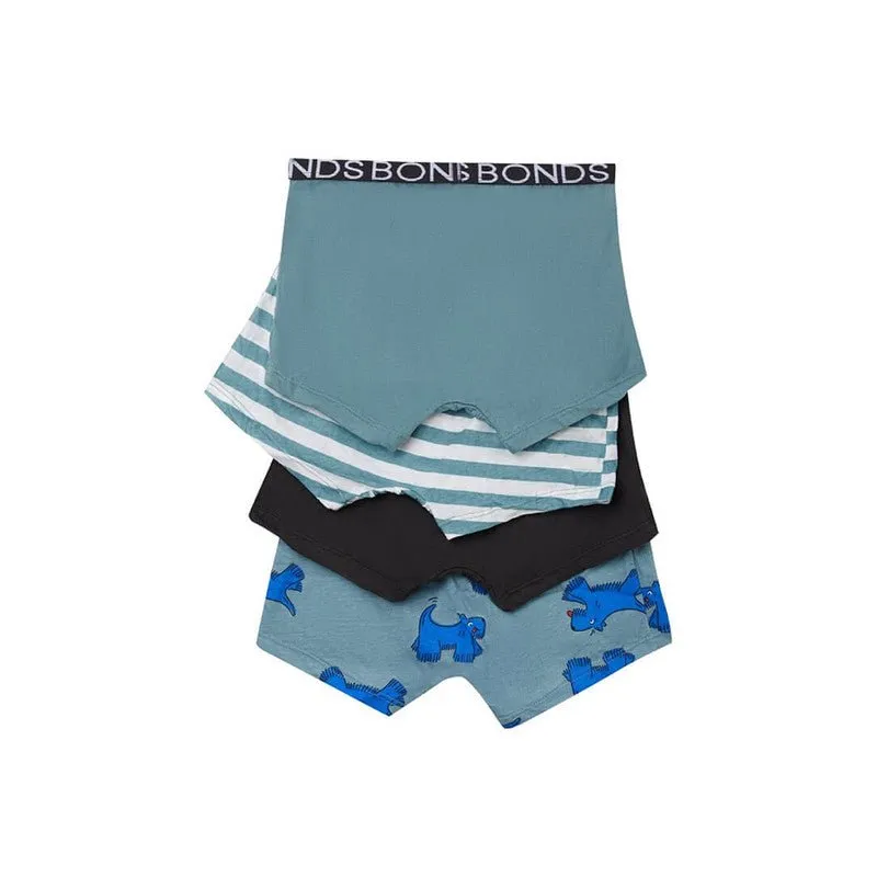 BONDS Boys Underwear Trunk 4 Pack - Bob The Dog